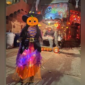 Amazon Black and Purple Witch Costume for Kids